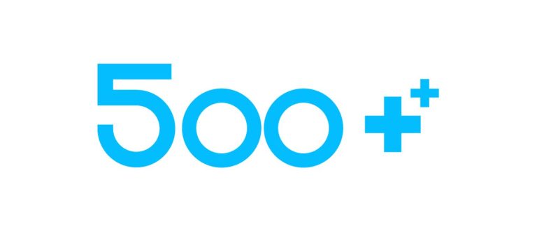 500+